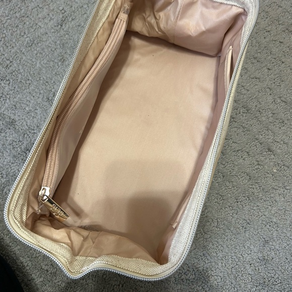 BEIS Cream Weekender and Cosmentic Bag Set - Picture 8 of 10